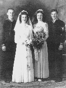 Gordon Bennett; Alice Haydock; Dorothy Haydock Gaynor; Norman Clark; Wedding Picture